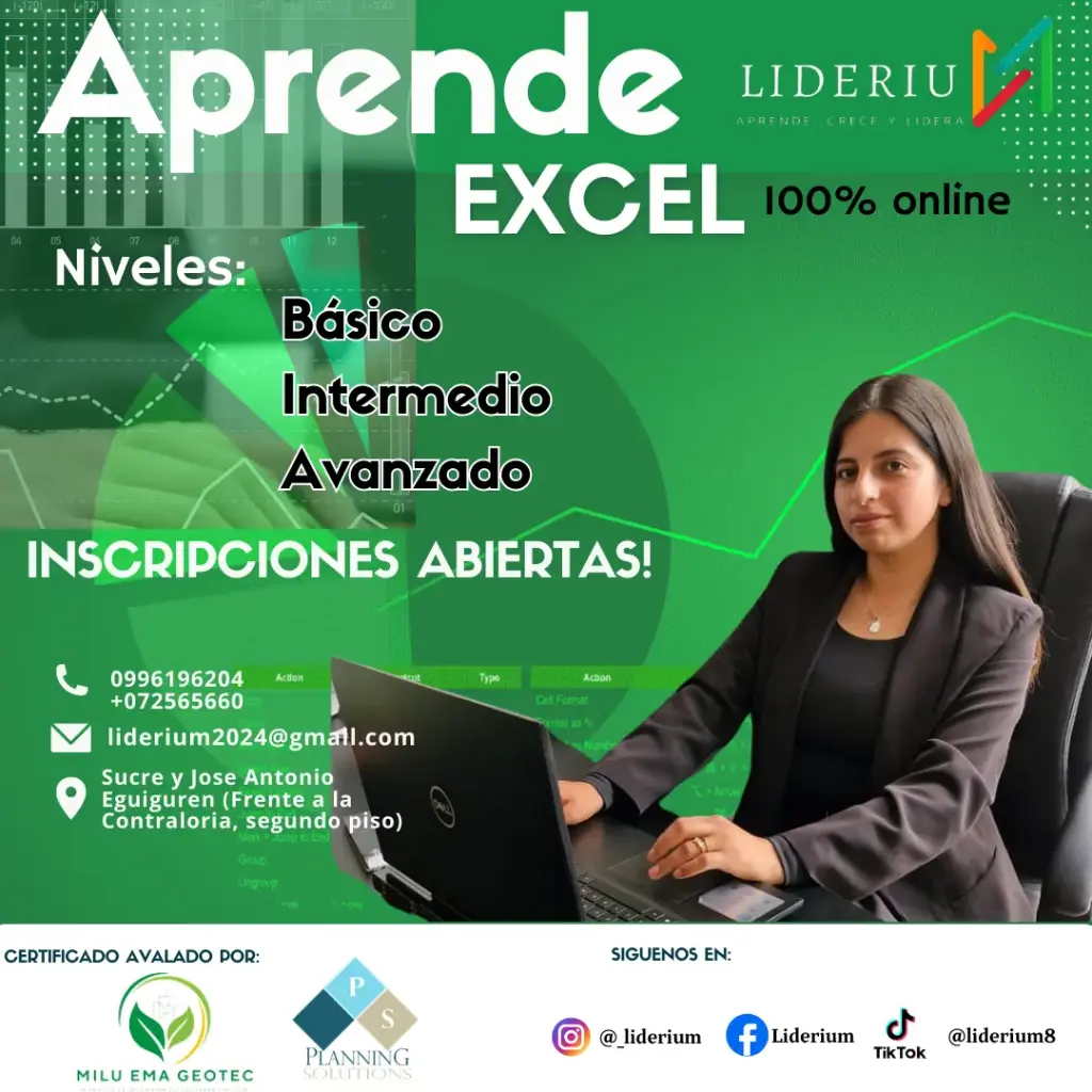 Curso de Excel 100% Online 📊