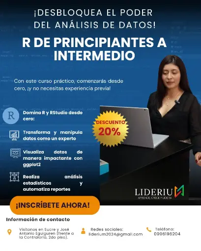 Curso de R: De Principiante a Intermedio 🚀